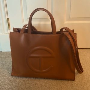Telfar Medium Shopping Bag (Tan)